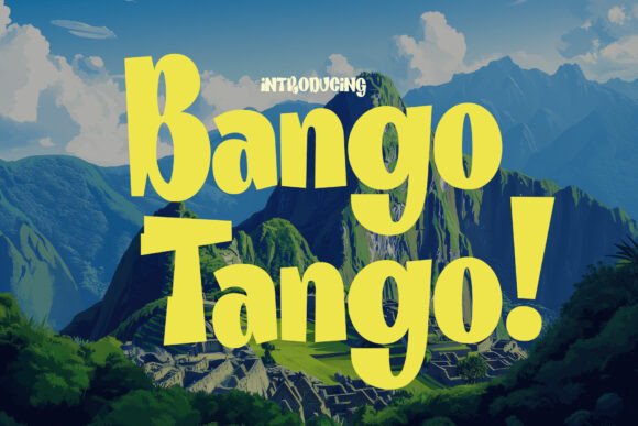 Bango Tango: The Playful Typeface That Elevates Your Brand