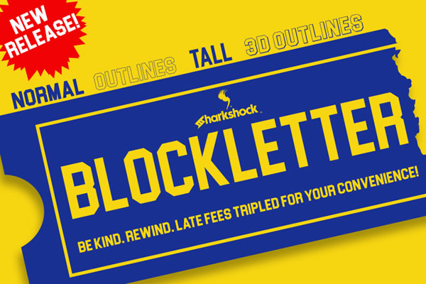 Blockletter: A Bold Sans Serif Typeface for Web Design