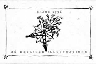 Chaos 1996: A Bold Display Font for Modern Brand Identity