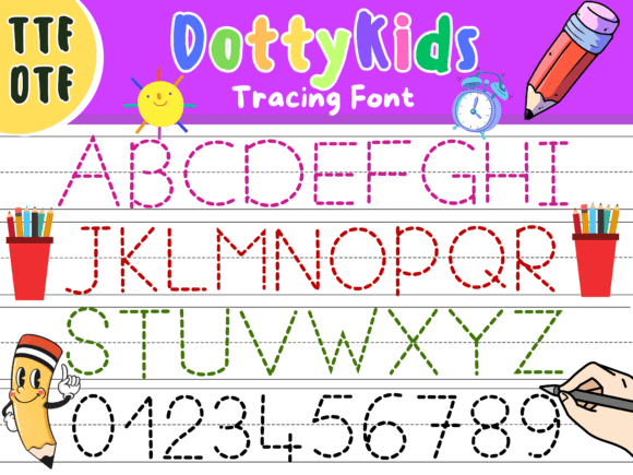 Dotty Kids Font Review: A Playful Typeface for Campaigns