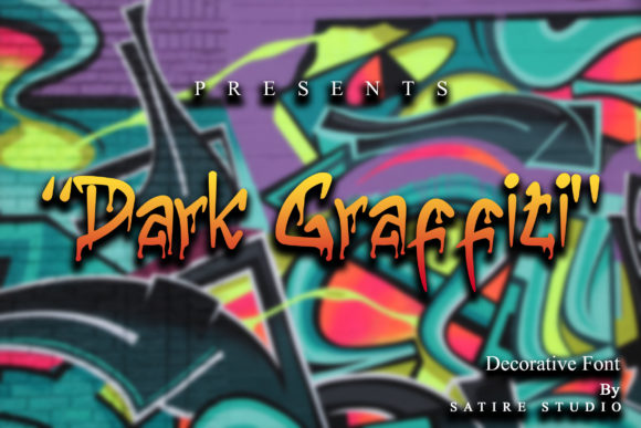 Drak Graffiti Font: Bold Typography for Web Headers