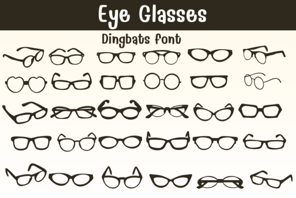 Eye Glasses: A Bold Font for Clear Campaigns