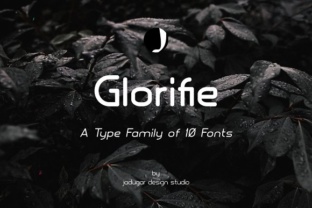 Glorifie: A Modern Sans Serif Font for Polished Branding