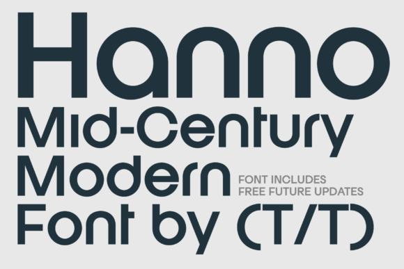 Hanno Font: A Mid-Century Sans Serif for Modern Web Design