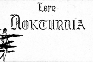 Lore Nokturnia: A Bold Blackletter Font for Web Headers