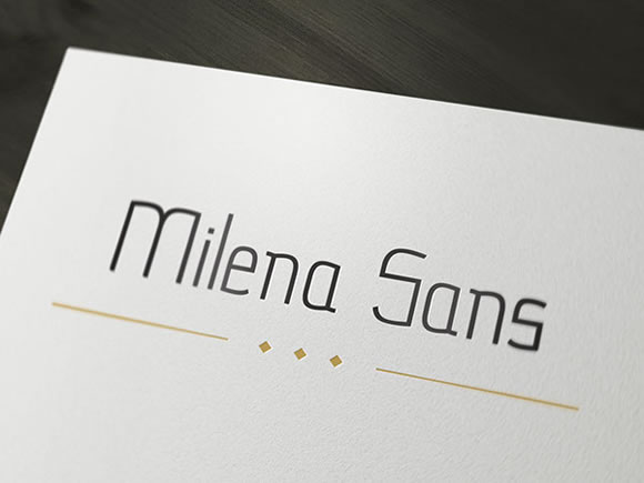 Milena Sans: A Clean Typeface for Modern Editorial Design