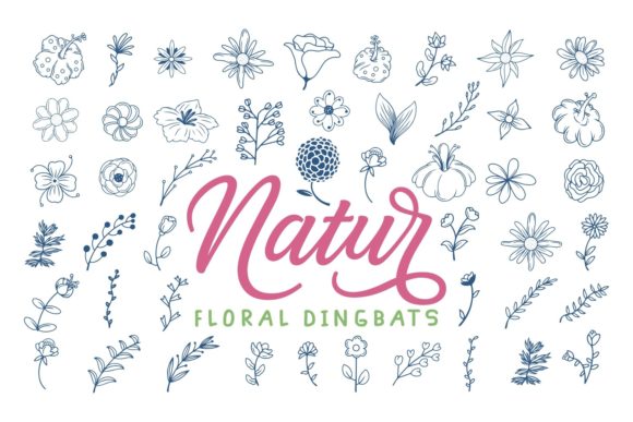 Natur: A Nature-Inspired Font for Business Branding