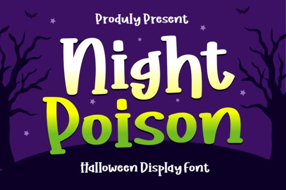 Night Poison Font: Wickedly Whimsical