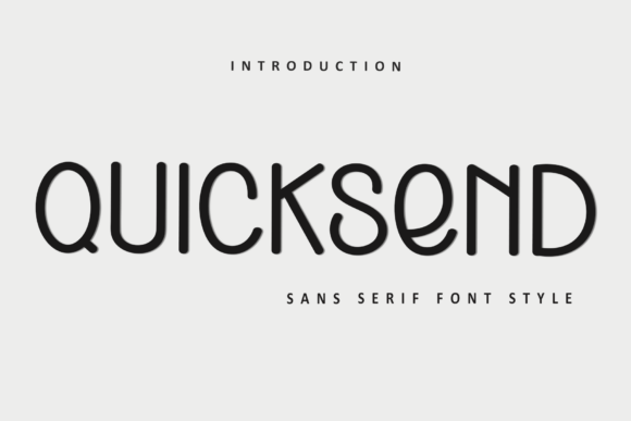 Quicksend: Festive Font for Bold Campaigns