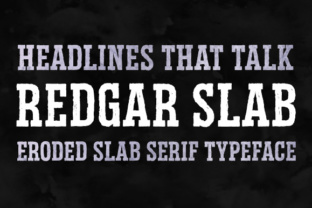 Redgar Slab: A Bold Typeface for Modern Web Design