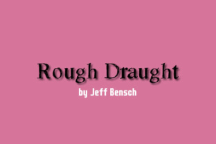Rough Draught Font Review for Bold Campaign Design