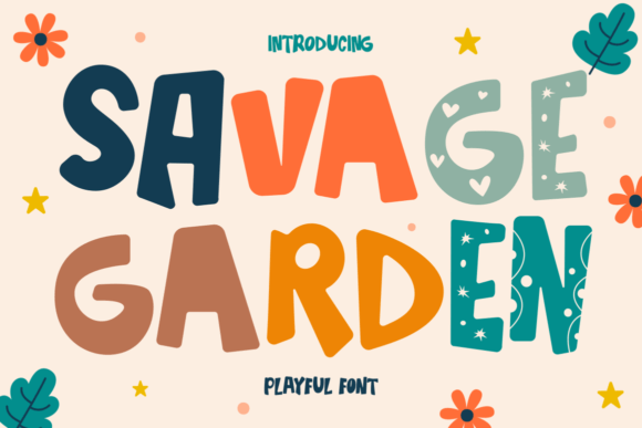 Savage Garden Font: Playful Typography for Digital Marketing