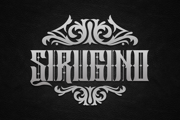 Sirugino Font Review: Bold Blackletter for Campaigns