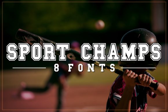 Sports Champs Font for Creative Projects