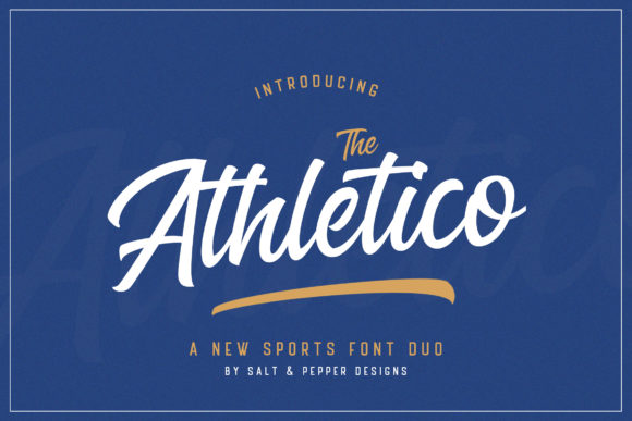The Athletico: A Versatile Typeface for Modern Editorial Design