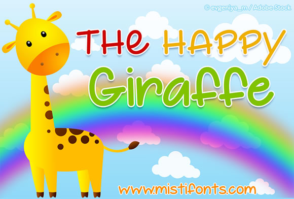 The Happy Giraffe: A Handwritten Serif Font for Web Design