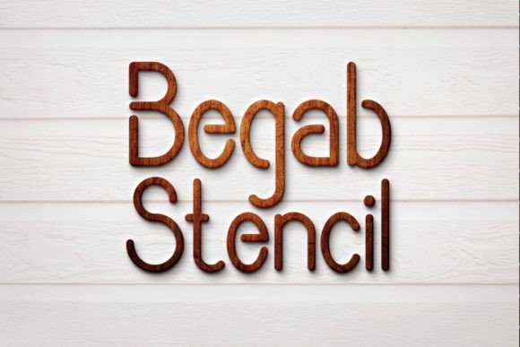 Upgrade Your Brand with the Begab Stencil Typeface